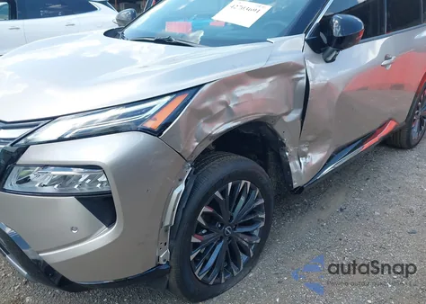 2025 Nissan Rogue Platinum Fwd из США, поврежденный, VIN JN8BT3DC5SW102839